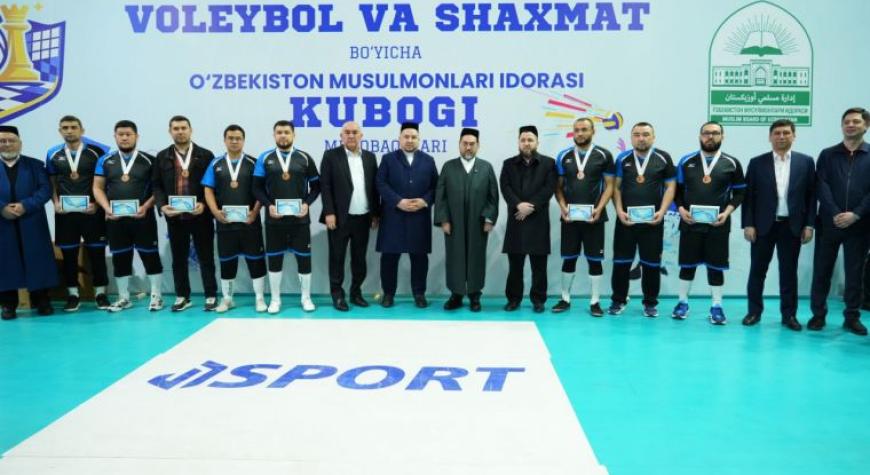 “Ўзбекистон мусулмонлари идораси кубоги” волейбол мусобақаси ғолиби — Қашқадарё жамоаси!