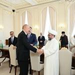 Озарбайжон президенти туркий давлатлар муфтийларини қабул қилди