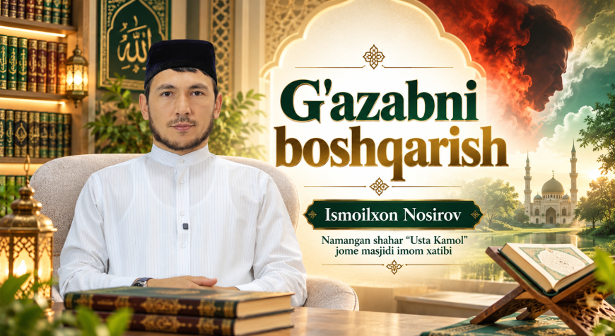 G‘AZABNI BOSHQARISH