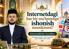 INTERNETDAGI HAR BIR MA'LUMOTGA ISHONISH MUMKINMI?