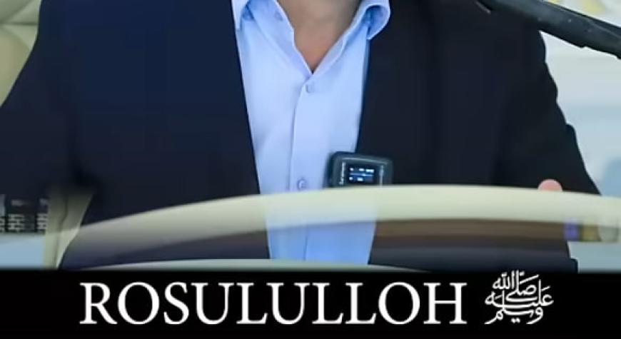 ROSULULLOH SALLALLOHU ALAYHI VASALLAM ISMLARINING TARIXI