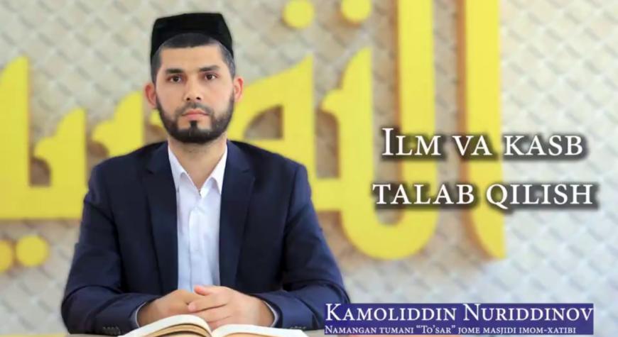 ILM VA KASB TALAB QILISH