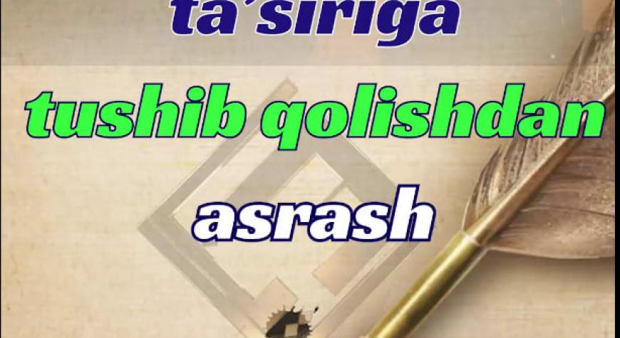 Yoshlarni yot gʻoyalar taʼsiriga tushib qolishdan asrash