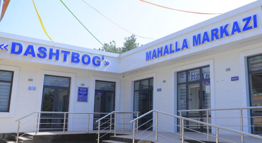 САВОБЛИ ИШЛАРГА ИЛК ҚАДАМ ҚЎЙИЛАДИГАН МАСКАН - МАҲАЛЛА