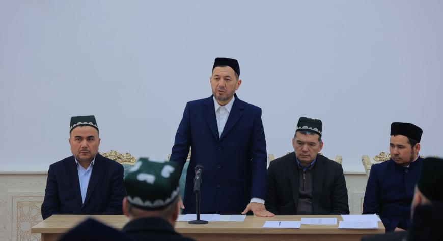 НАМАНГАН ВИЛОЯТИ ПОП ТУМАНИДАГИ ИМОМЛАР БИЛАН УЧРАШУВ