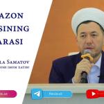 RANAZON ROʻZASINING SAMARASI