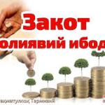 ЗАКОТ – МОЛИЯВИЙ ИБОДАТ!