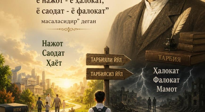 ТАРБИЯ - ЭНГ ОЛИЙ ҚАДРИЯТ
