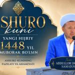 "ASHURO: NAJOT VA RAHMAT KUNI"