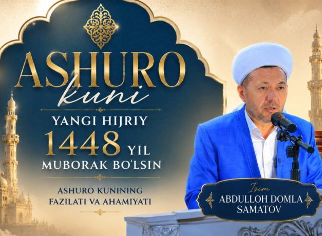 "ASHURO: NAJOT VA RAHMAT KUNI"