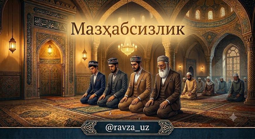 МАЗҲАБСИЗЛИК ...