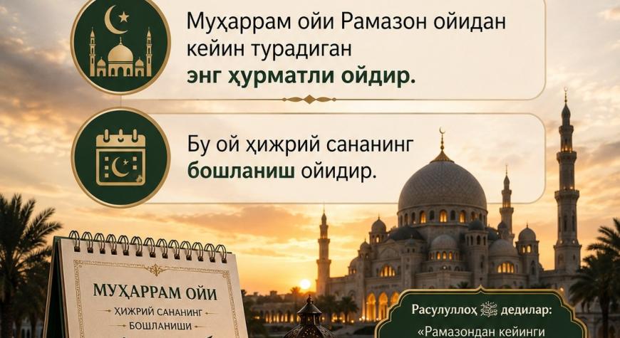 РАМАЗОН ОЙИНИНГ РЎЗАСИДАН КЕЙИНГИ ЭНГ ФАЗИЛАТЛИ КУН