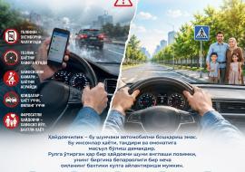 ФАРОСАТСИЗ ҲАЙДОВЧИ – ЙЎЛДАГИ ХАВФ ЭМАС, ЖАМИЯТ УЧУН ҲАМ ТАҲДИД.