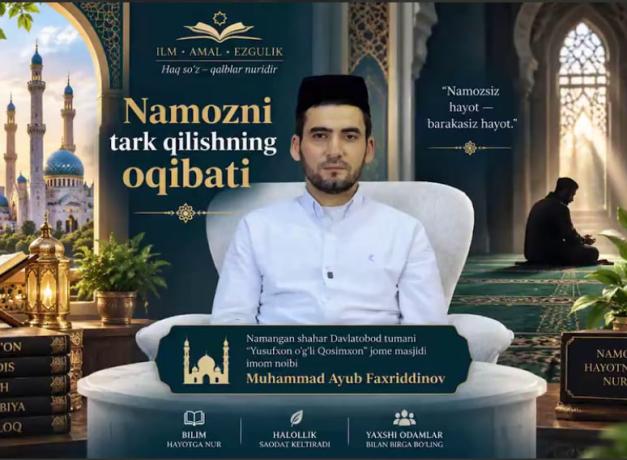 NAMOZNI TARK QILISHNING OQIBATI