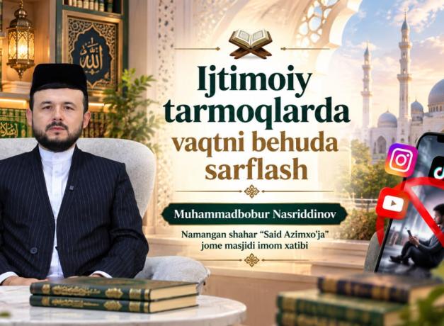 IJTIMOIY TARMOQLARDA VAQTNI BEHUDA SARFLASH
